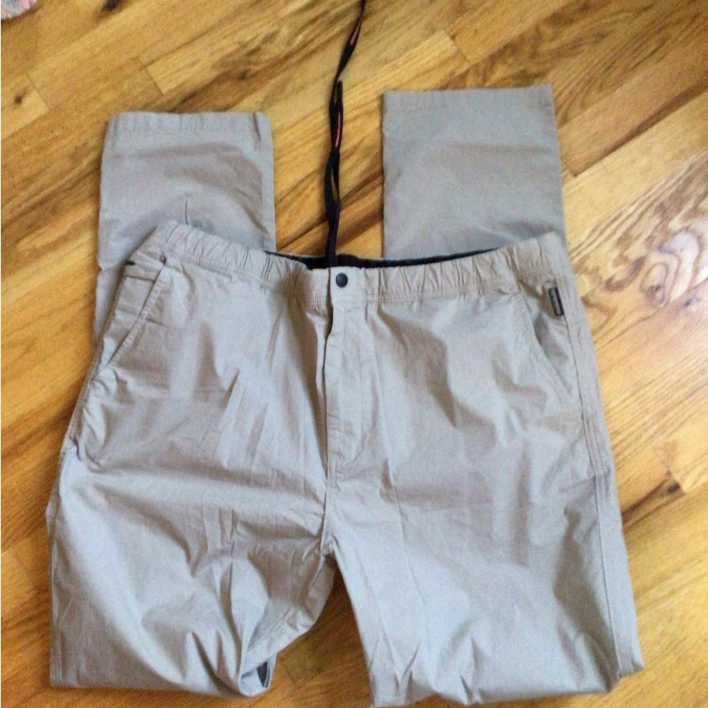 NAPAPIJRI MENS KAHKI STRAIGHT LEG PANTS SZ 3X